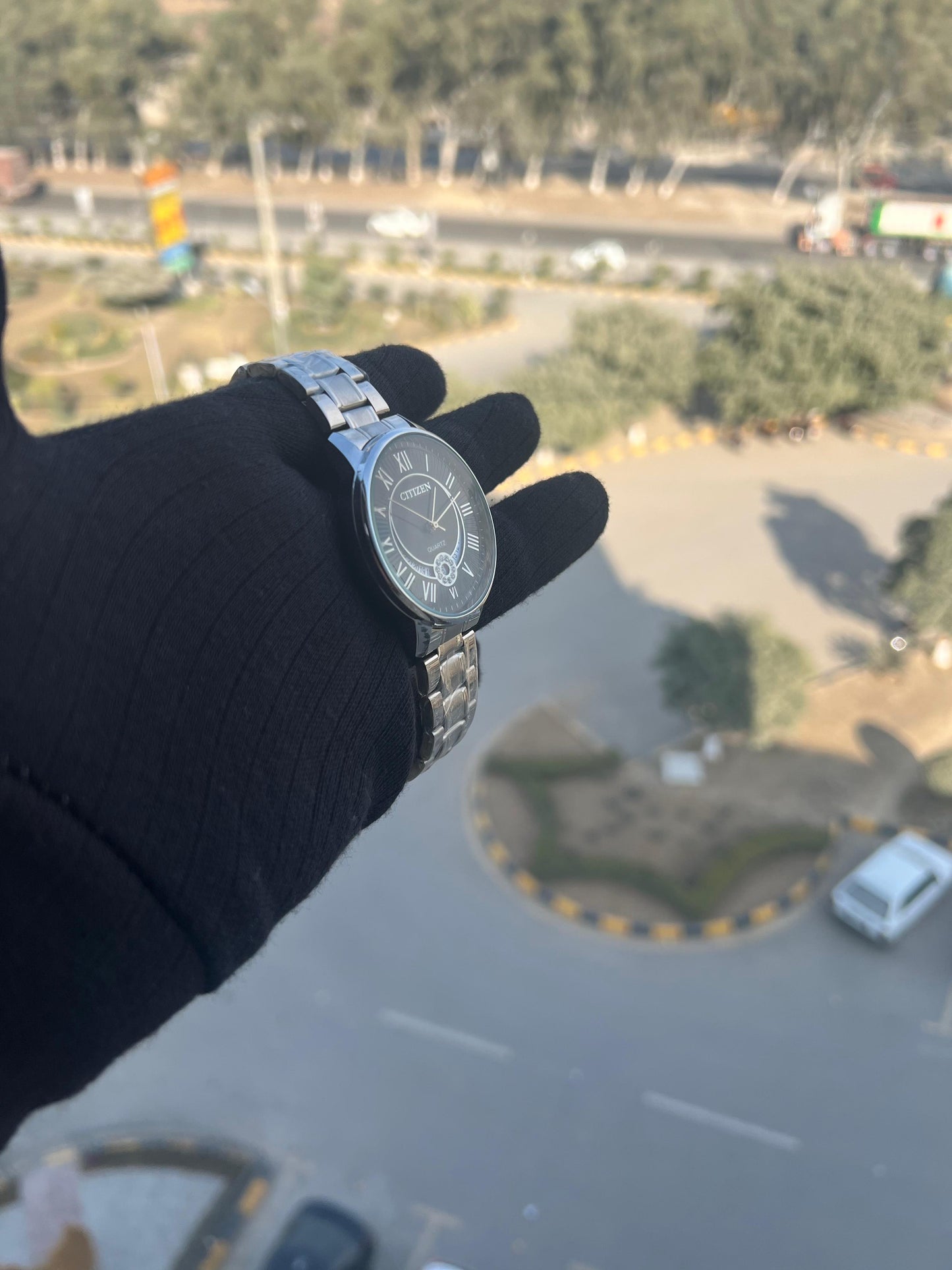 CTZN - Tsuyosa Silver Black Quartz - AAA Quality