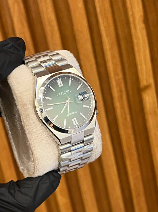 CTZN - Automatic Silver Green Quartz - AAA Quality