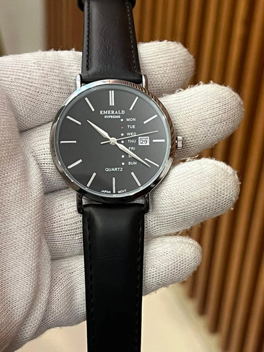 Elegant Day & Date Men’s Watch – Premium Look